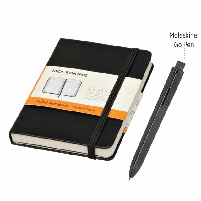 Classic Large Notebook & Go Pen Set