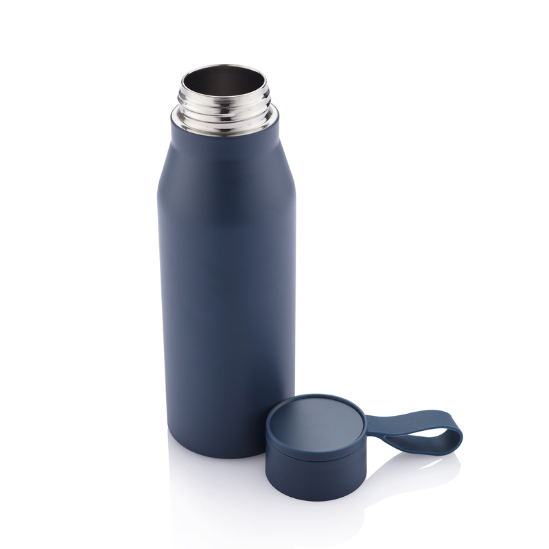 HANGE Collection Recycled Stainless Steel Vacuum Bottle with Loop 2