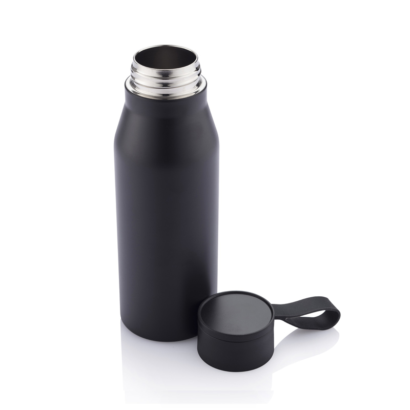 HANGE Collection Recycled Stainless Steel Vacuum Bottle with Loop 4