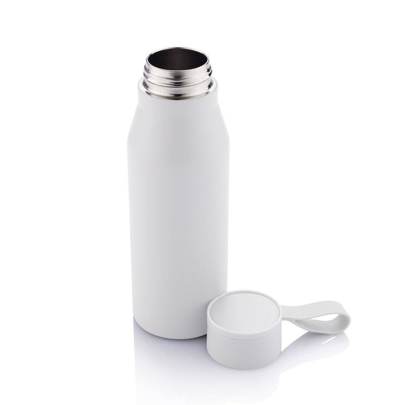 HANGE Collection Recycled Stainless Steel Vacuum Bottle with Loop 5