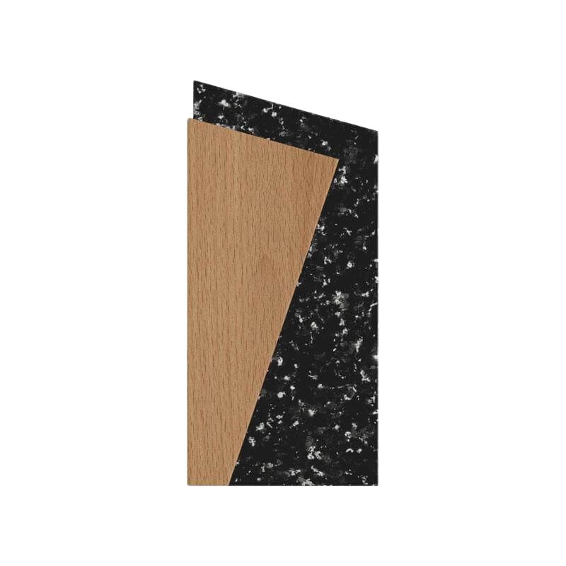 MILOT - eco-neutral - Recycled Bottle Lids and FSC Beech Wood Award - Black