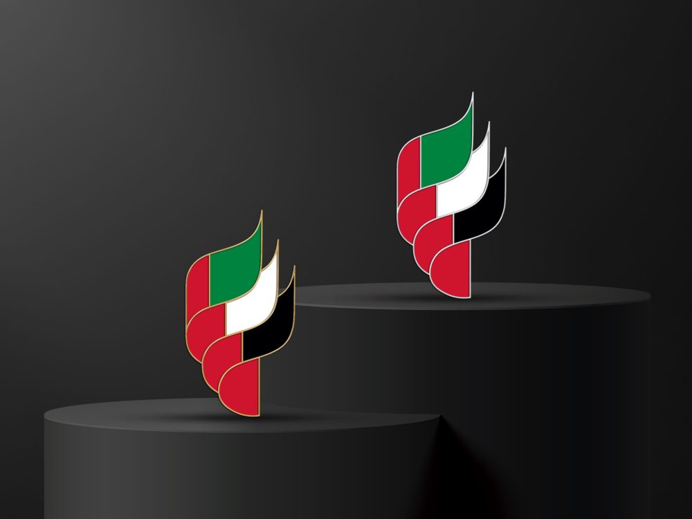 Custom Metal Badge - UAE National Day 2023