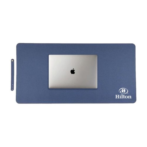 ZILE - CHANGE ZERO Recycled PU Desk Pad - Navy Blue (1)